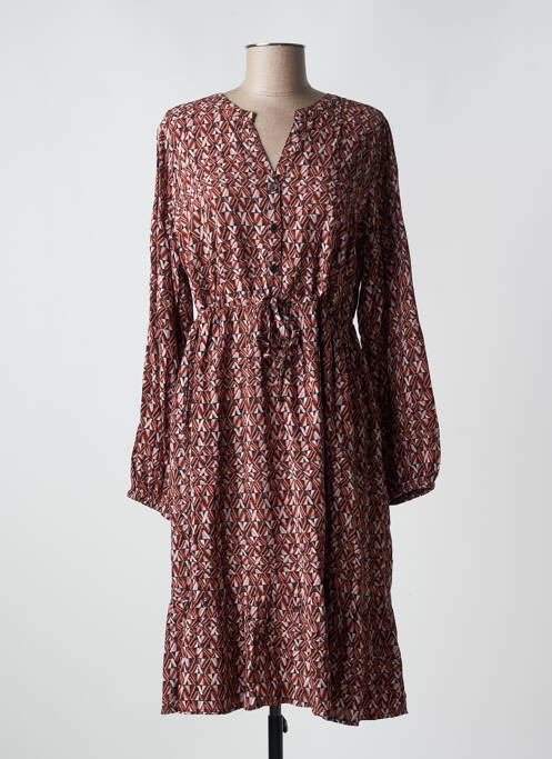 Rochie midi maro CREAM femeie