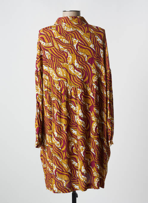 Rochie scurtă galben ALMAE femeie