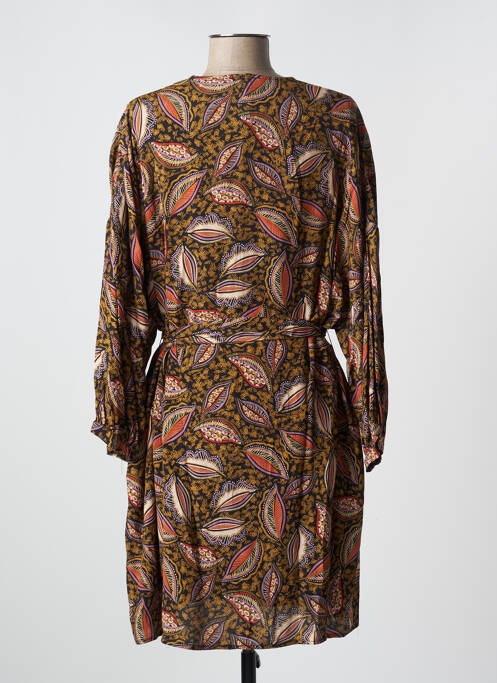 Rochie midi portocaliu ORFEO femeie