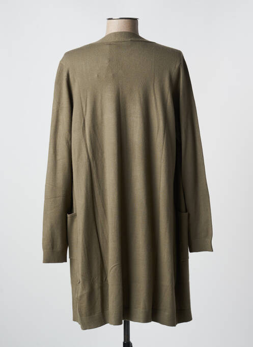 Vestă cu mâneci lungi verde CREAM femeie