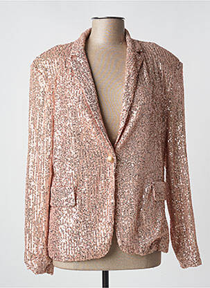 Sacou buzunare false roz HIPPOCAMPE femme