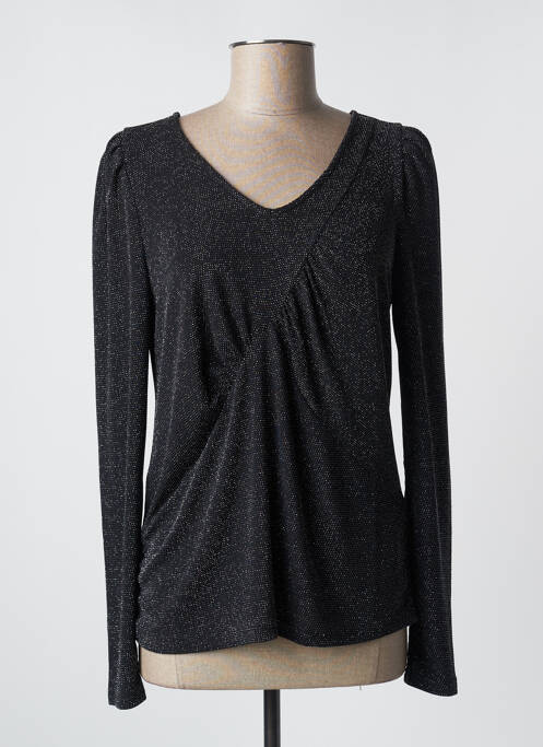 Top negru CREAM femeie