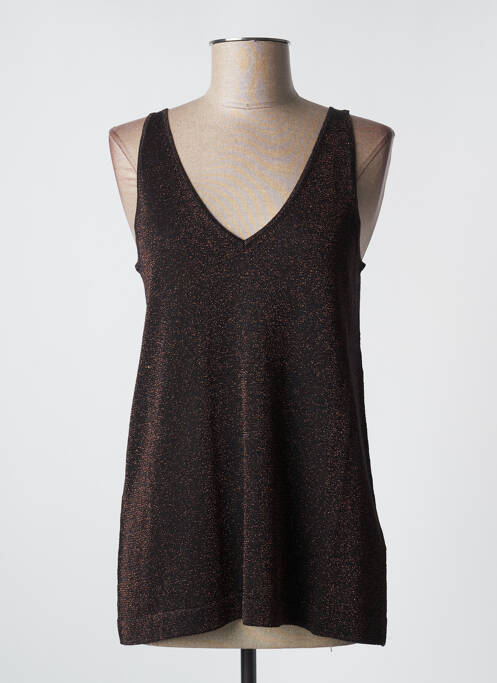 Top negru CREAM femeie