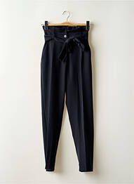 Pantalon slim elasticitate talie înaltă albastru RUE DES ABBESSES femeie