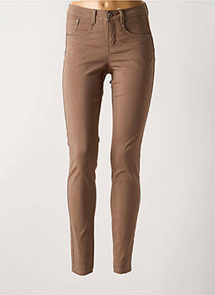 Pantalon slim maro CREAM femeie