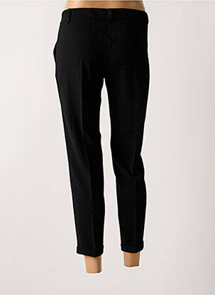 Pantalon 7/8 elasticitate mărime normală negru PAKO LITTO femeie