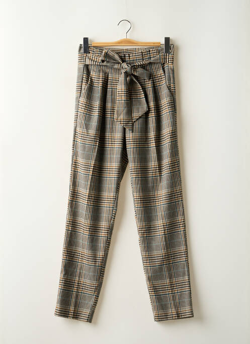 Pantalon drept bej GRACE & MILA femeie