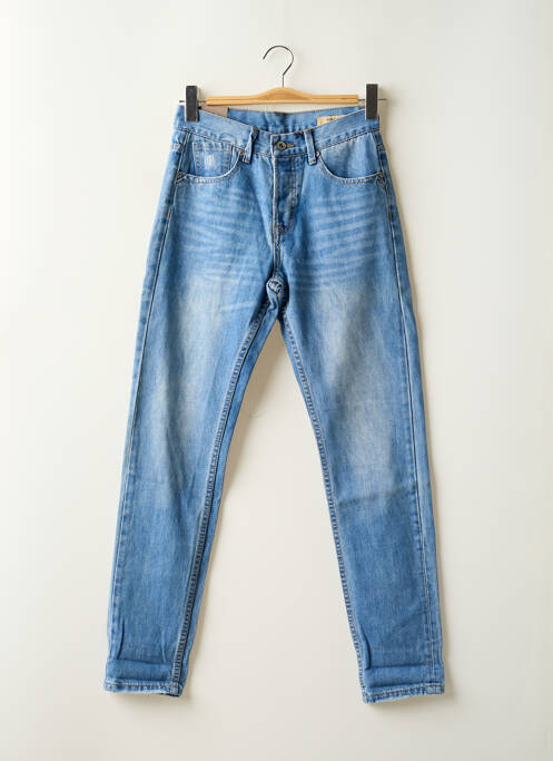 Blugi croială Mom albastru REMIXX femeie