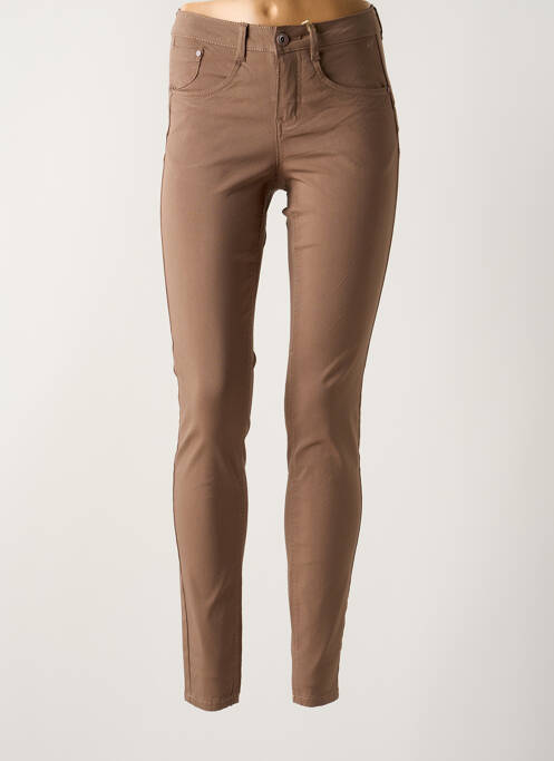 Pantalon slim maro CREAM femeie