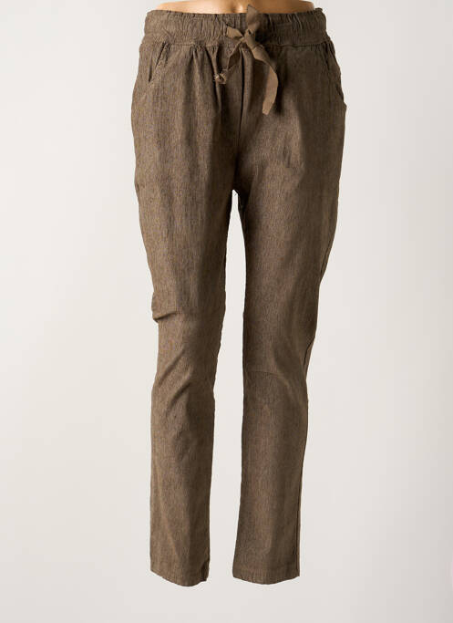 Pantalon slim maro CREAM femeie