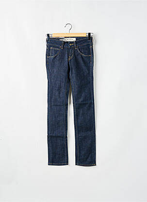 Blugi cu croială slim albastru LEE femeie