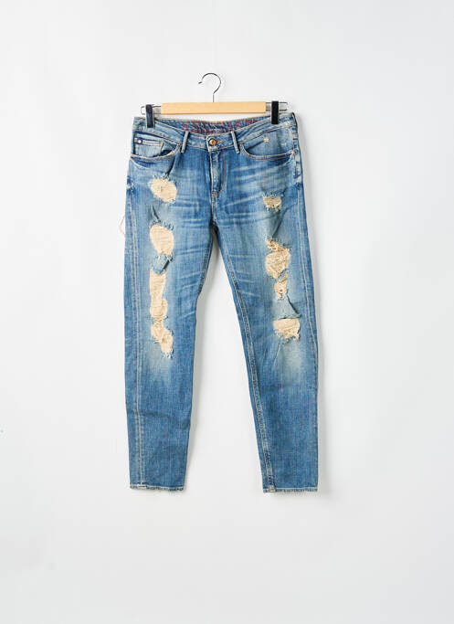 Blugi cu croială slim albastru LE TEMPS DES CERISES femeie