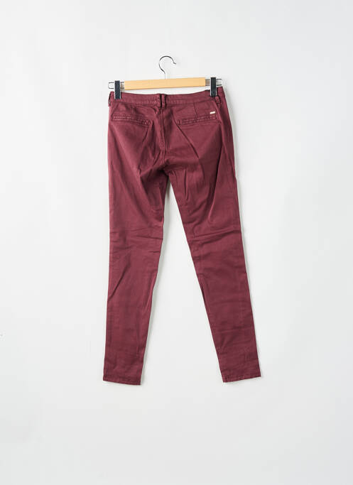 Pantalon chino roșu LE TEMPS DES CERISES femeie