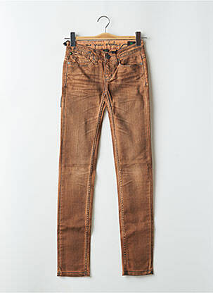 Blugi skinny portocaliu ONE GREEN ELEPHANT femeie