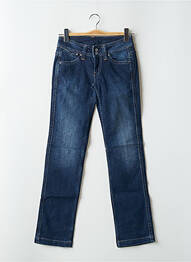 Blugi cu croială dreaptă elasticitate talie joasă albastru PEPE JEANS femme