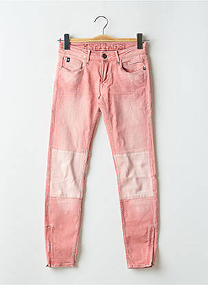 Blugi skinny roz LE TEMPS DES CERISES femeie