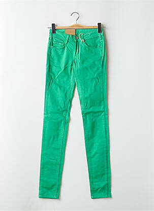 Pantalon slim talie joasă talie joasă verde KAPORAL femeie