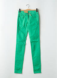 Pantalon slim talie joasă talie joasă verde KAPORAL femeie