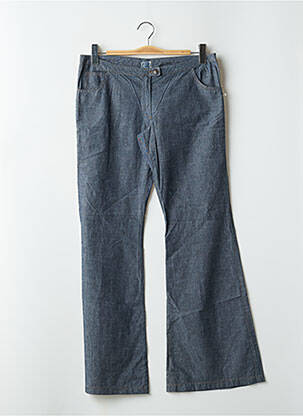 Pantalon evazat albastru TIM BARGEOT femeie