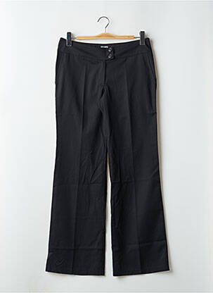 Pantalon drept negru TIM BARGEOT femeie