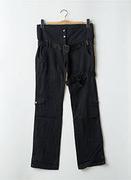 Pantalon cargo croială dreaptă mărime normală negru TORN femme