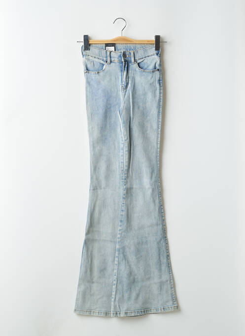 Blugi cu croială evazată albastru DR DENIM femeie