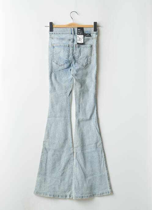 Blugi cu croială evazată albastru DR DENIM femeie