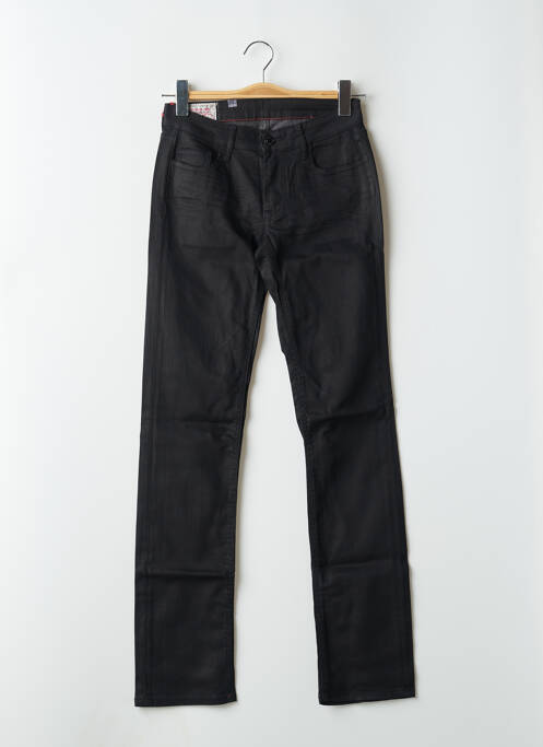 Blugi cu croială dreaptă negru LE TEMPS DES CERISES femeie