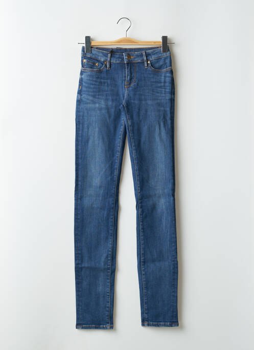 Blugi skinny albastru SCHOOL RAG femeie