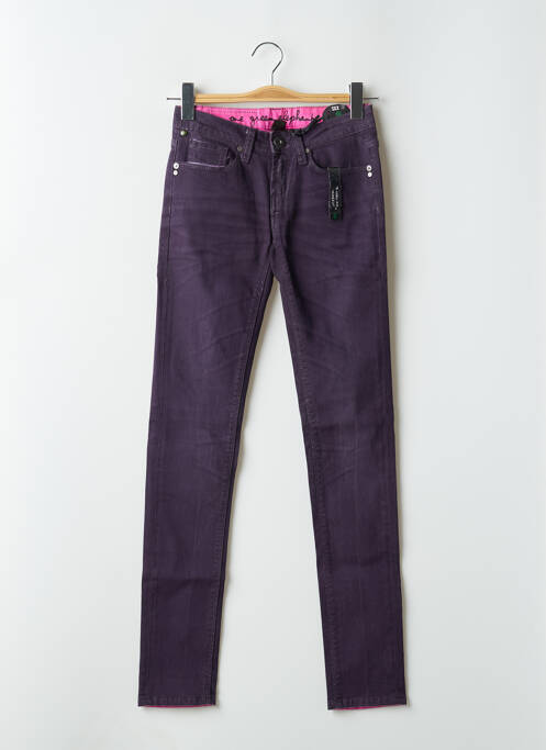 Blugi skinny violet ONE GREEN ELEPHANT femeie
