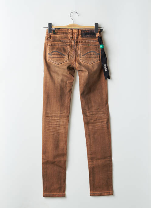 Blugi skinny portocaliu ONE GREEN ELEPHANT femeie