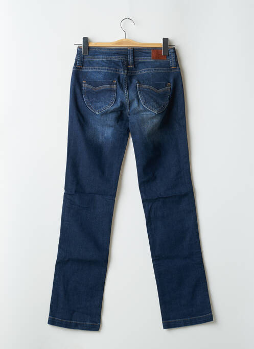 Blugi cu croială dreaptă albastru PEPE JEANS femeie