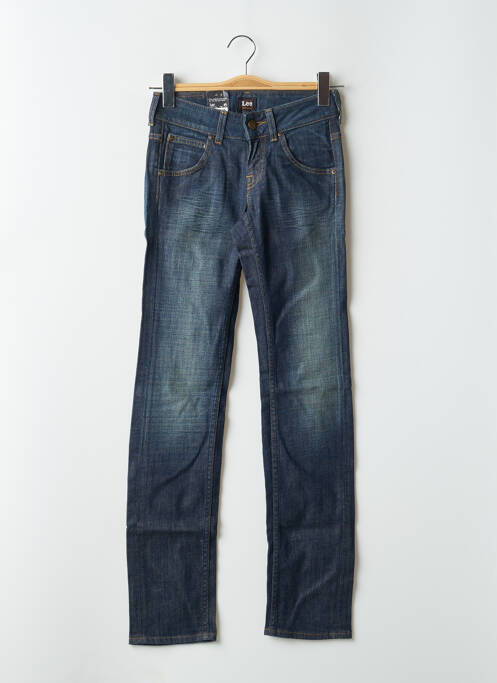 Blugi cu croială slim albastru LEE femeie