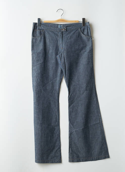 Pantalon evazat albastru TIM BARGEOT femeie