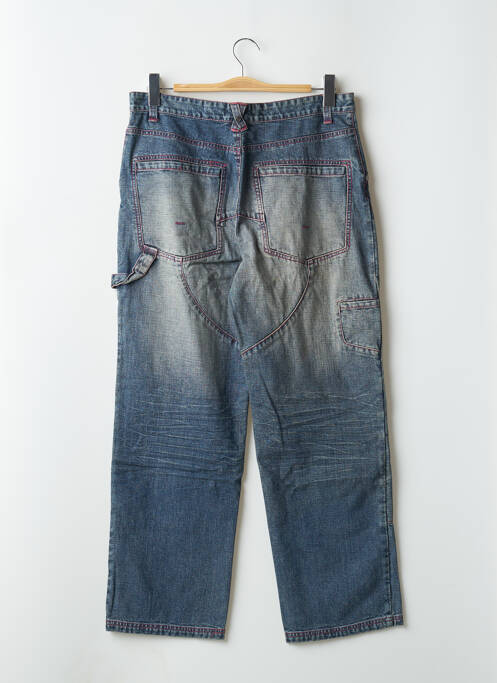 Blugi cu croială largă albastru TWO ANGLE femeie