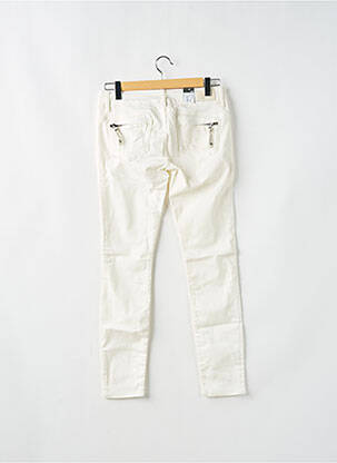 Blugi skinny elasticitate talie joasă alb G STAR femeie