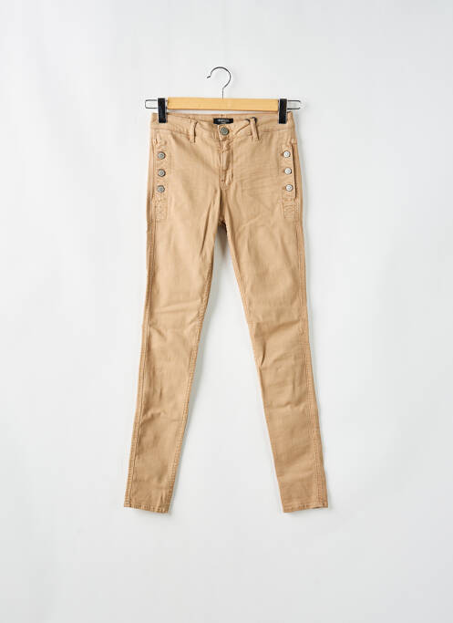 Blugi skinny bej HEARTLESS JEANS femeie