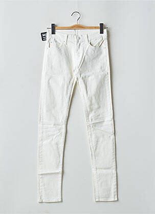 Blugi cu croială slim bej CHEAP MONDAY femeie