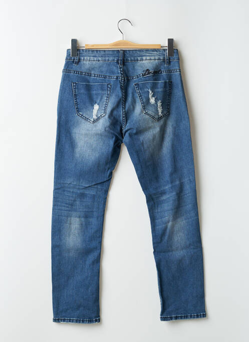 Blugi cu croială slim albastru DESIGUAL femeie