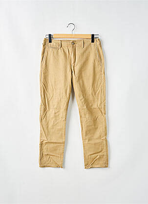 Pantalon chino țesătură poplin mărime normală bej RALPH LAUREN femeie