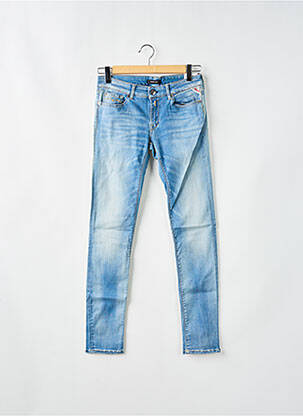 Blugi cu croială slim albastru REPLAY femeie
