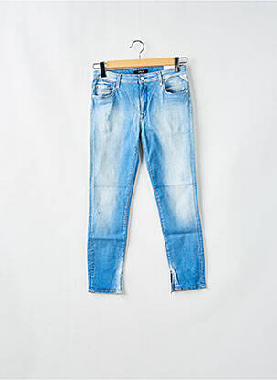 Blugi cu croială slim albastru REPLAY femeie