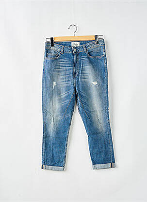 Blugi cu croială slim albastru SCHOOL RAG femeie