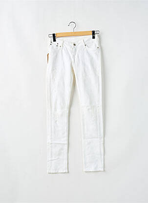 Blugi cu croială slim bej TEDDY SMITH femeie