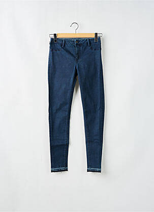 Blugi cu croială slim albastru TEDDY SMITH femeie