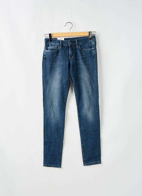 Blugi cu croială slim albastru PEPE JEANS femeie