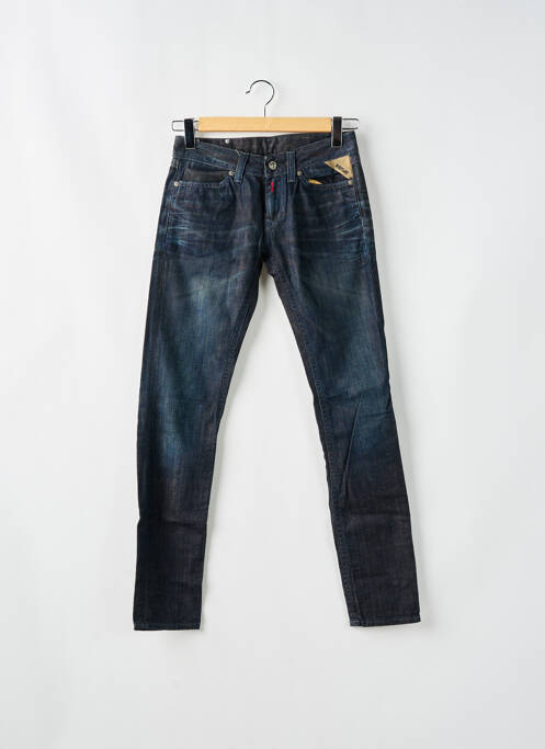 Blugi cu croială slim albastru REPLAY femeie