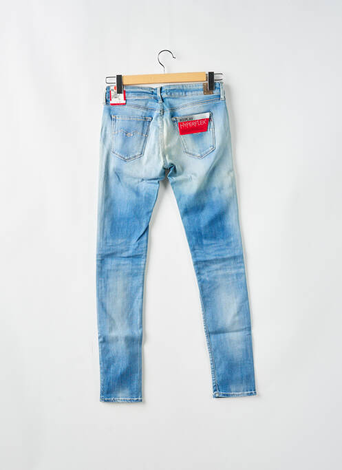 Blugi cu croială slim albastru REPLAY femeie