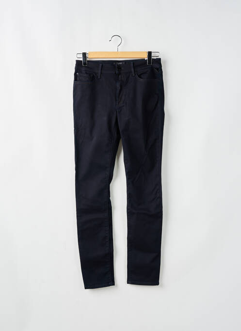 Pantalon slim țesătură poplin mărime normală albastru REPLAY femme