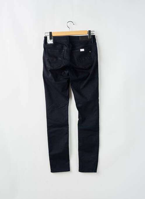 Pantalon slim țesătură poplin mărime normală albastru REPLAY femme